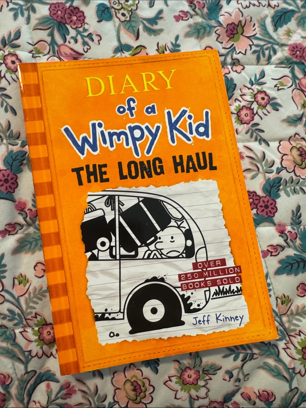 Diary of a Wimpy Kid The Long Haul - Orange Kids Book Paperback